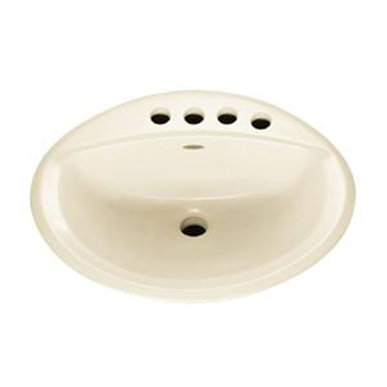 American Standard 0476.028.222 Aqualyn Countertop Sink - Linen